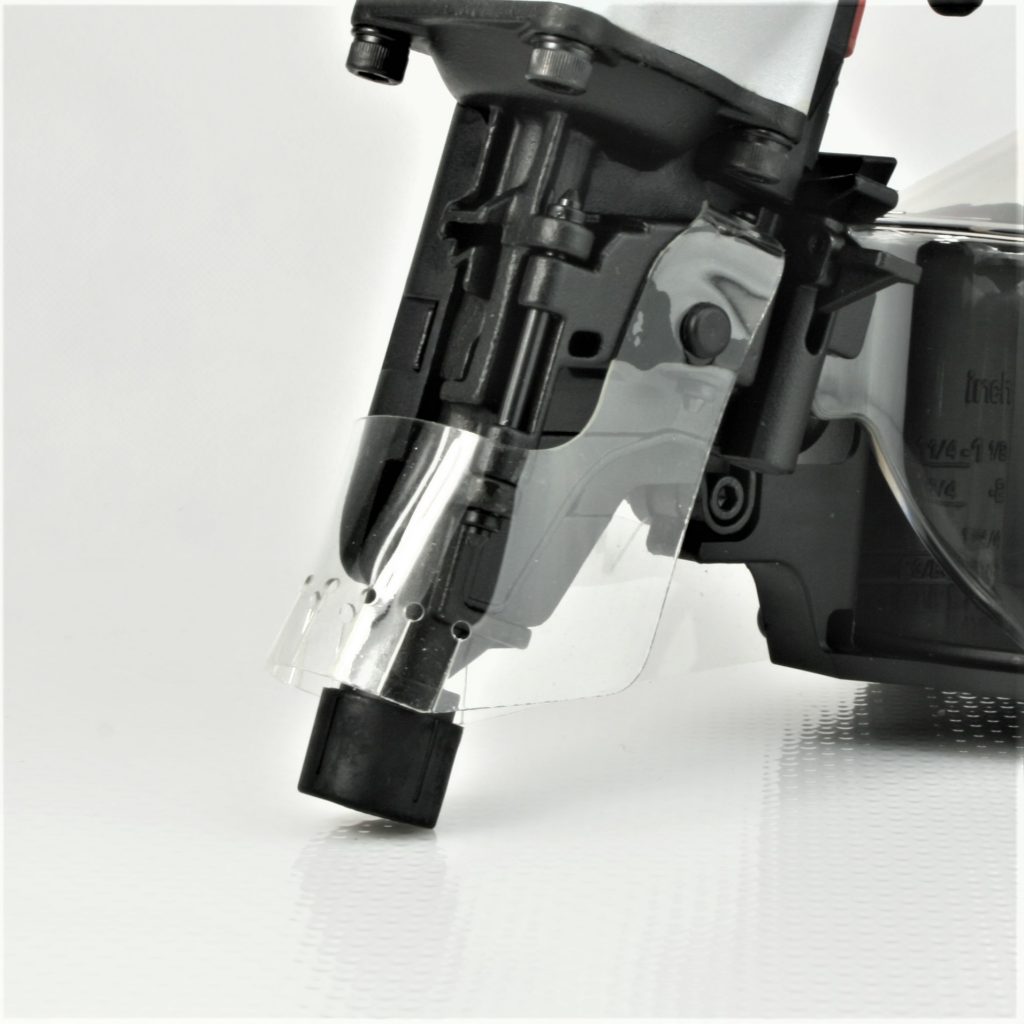 Tough, durable, depth adjusting siding nailer coil gun